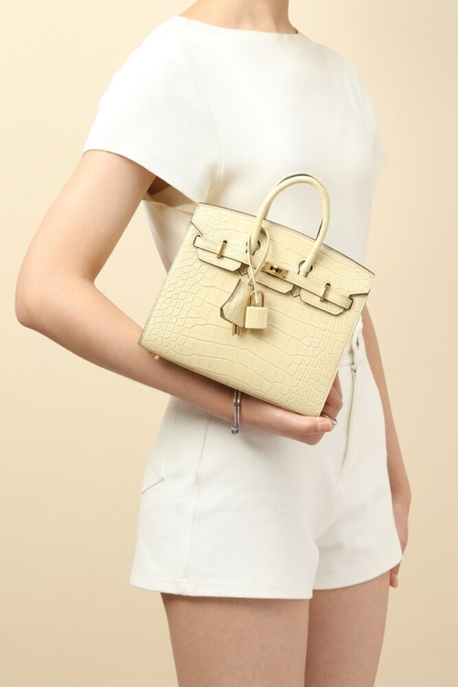 Hermes Birkin 20cm Bag Alligator Leather 