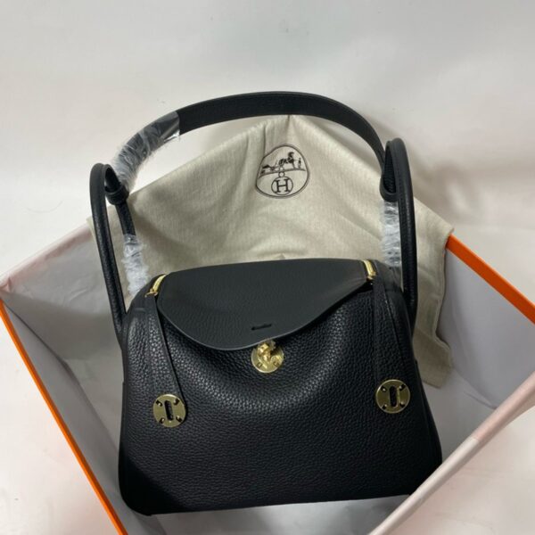 Hermes Lindy 26 30 Bag Original Taurillon Clemence Leather