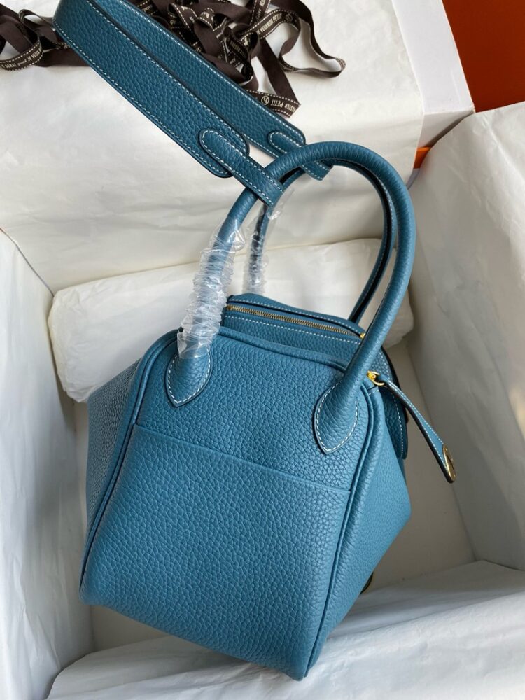 Hermes Lindy 26cm Bag Original Taurillon Clemence Leather