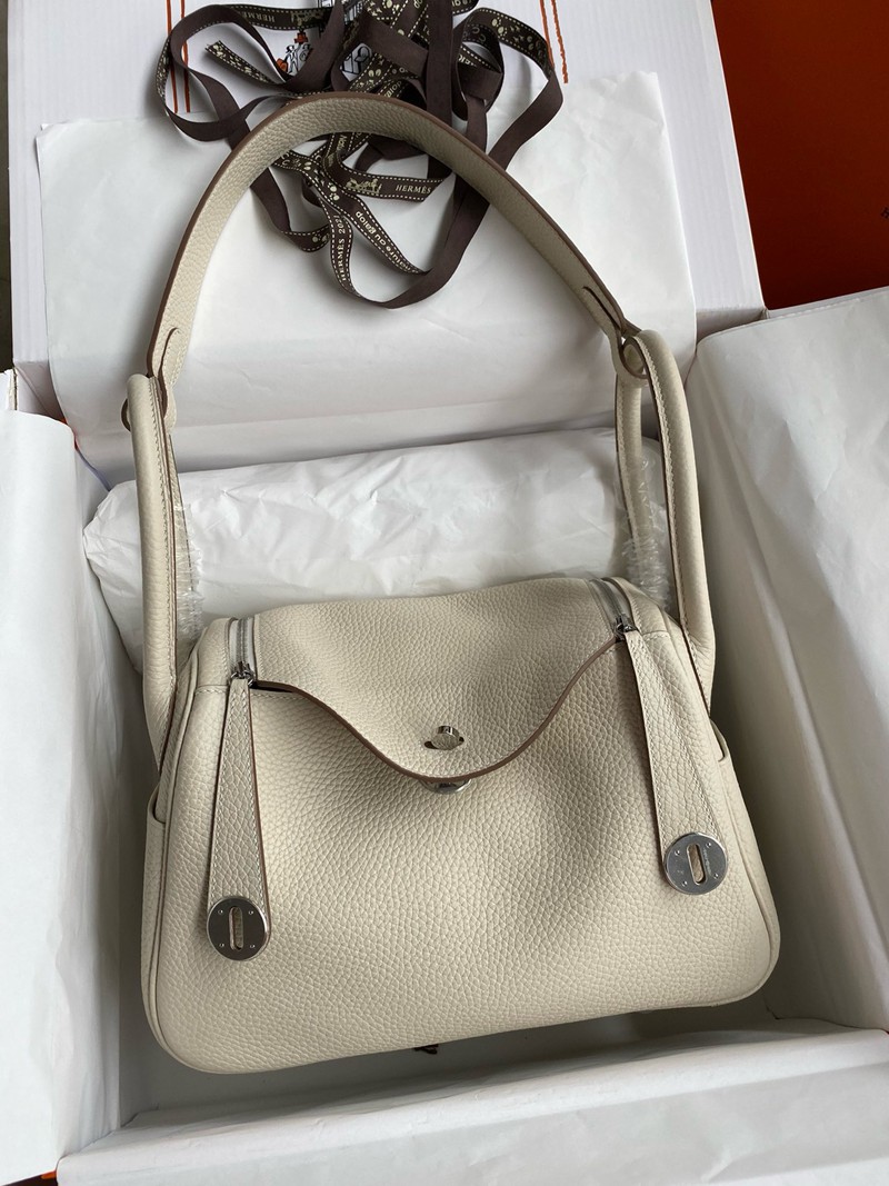 Hermes Lindy 26cm Bag Original Taurillon Clemence Leather 07