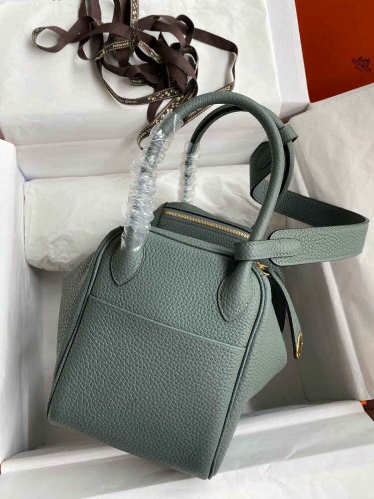 Hermes Lindy 26cm Bag Original Taurillon Clemence Leather