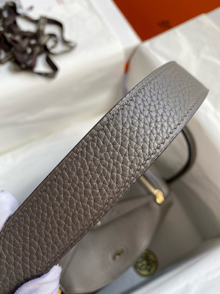 Hermes Lindy 26cm Bag Original Taurillon Clemence Leather