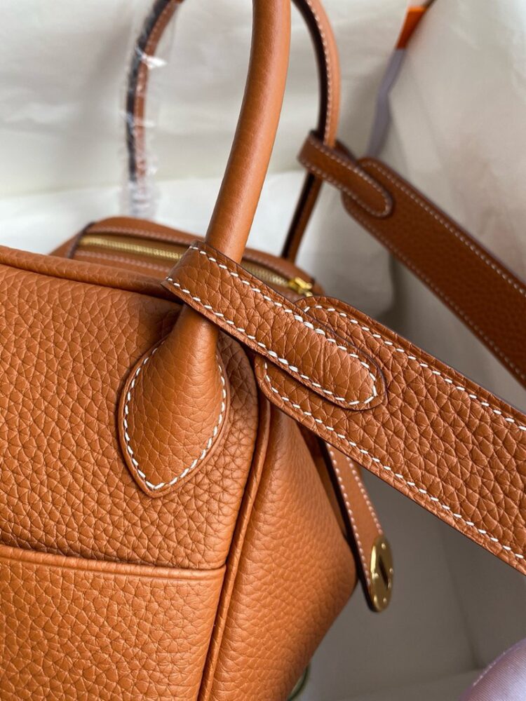 Hermes Lindy 26cm Bag Original Taurillon Clemence Leather