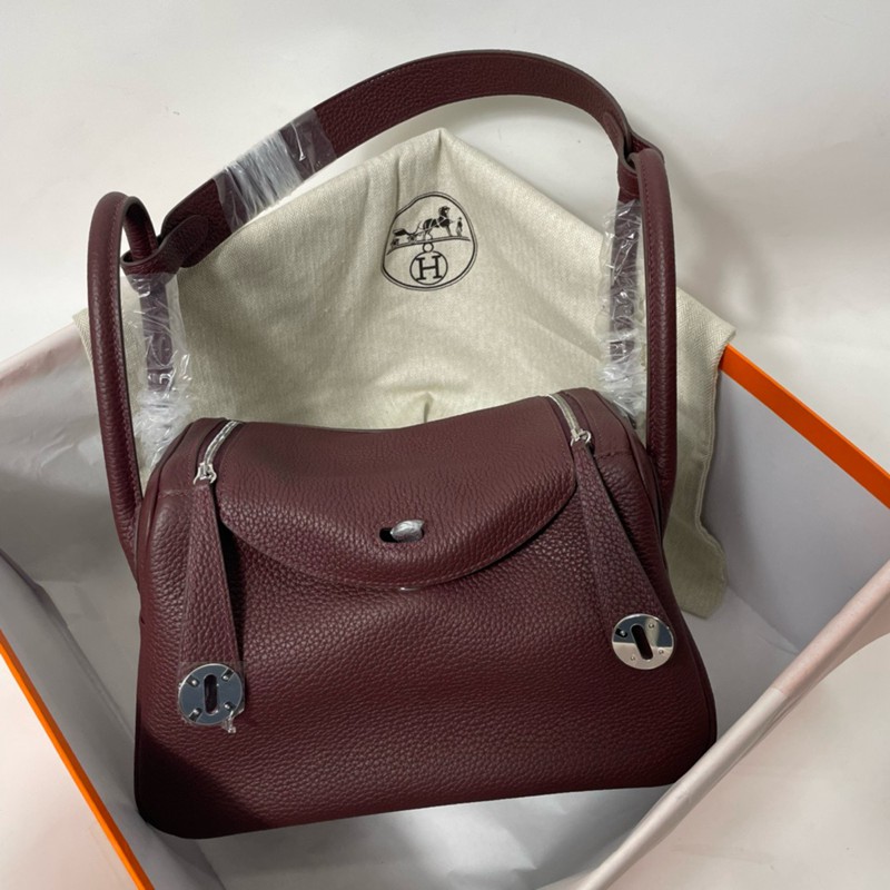 Hermes Lindy 26 30 Bag Original Taurillon Clemence Leather 09