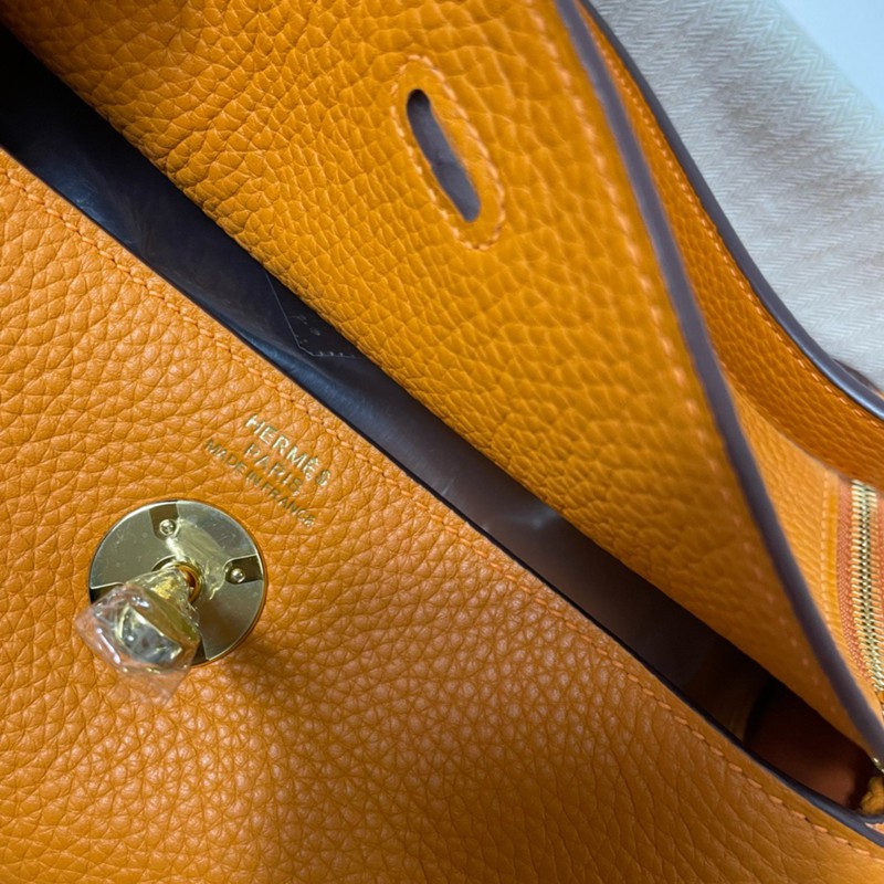Hermes Lindy 26 30 Bag Original Taurillon Clemence Leather