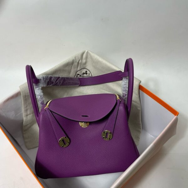 Hermes Lindy 26 30 Bag Original Taurillon Clemence Leather