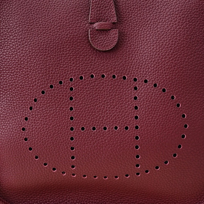 Hermes Evelyne 29cm Bag Taurillon Clemence Leather
