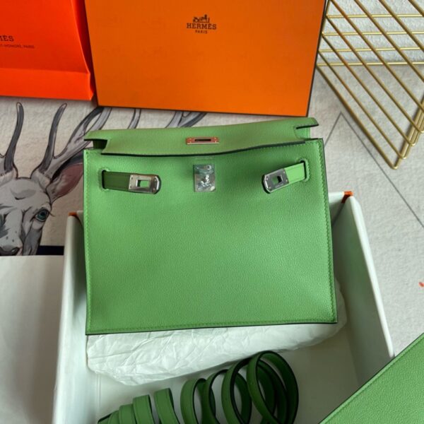 Hermes Kelly Danse 22cm Bag Evercolor Leather