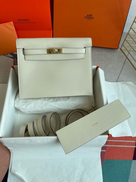 Hermes Kelly Danse 22cm Bag Evercolor Leather