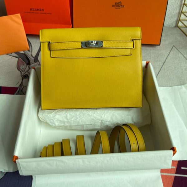 Hermes Kelly Danse 22cm Bag Evercolor Leather