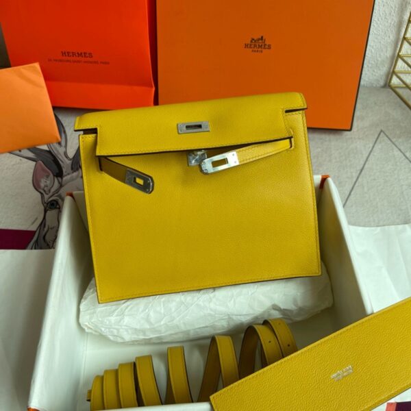 Hermes Kelly Danse 22cm Bag Evercolor Leather