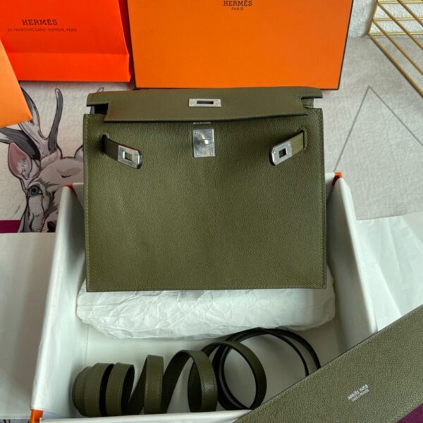Hermes Kelly Danse 22cm Bag Evercolor Leather