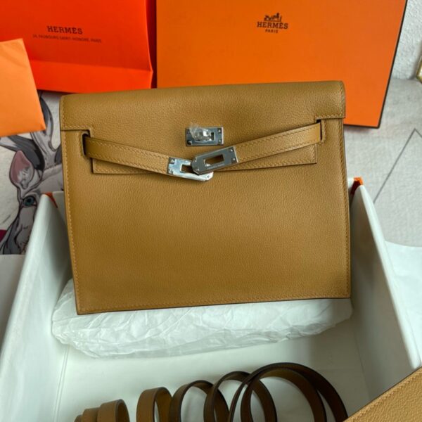 Hermes Kelly Danse 22cm Bag Evercolor Leather