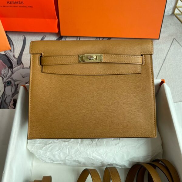 Hermes Kelly Danse 22cm Bag Evercolor Leather