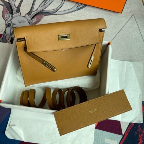 Hermes Kelly Danse 22cm Bag Evercolor Leather