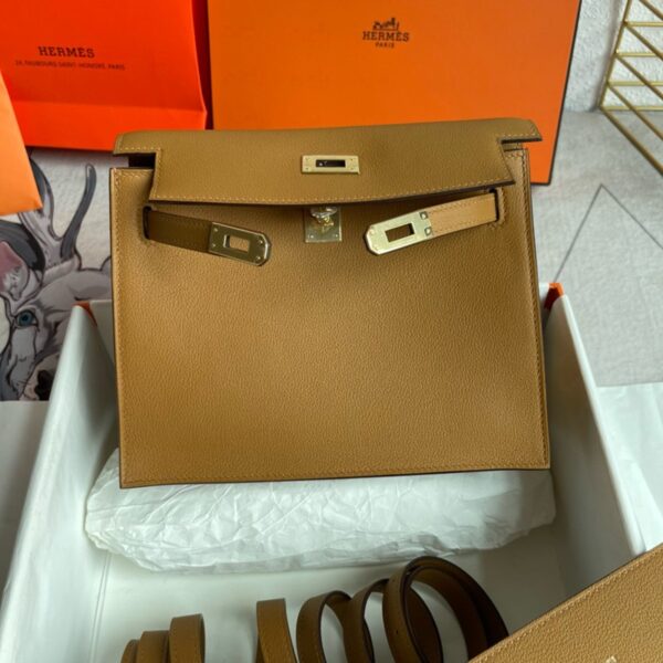 Hermes Kelly Danse 22cm Bag Evercolor Leather