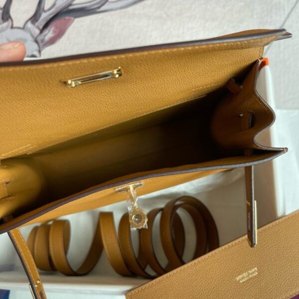 Hermes Kelly Danse 22cm Bag Evercolor Leather