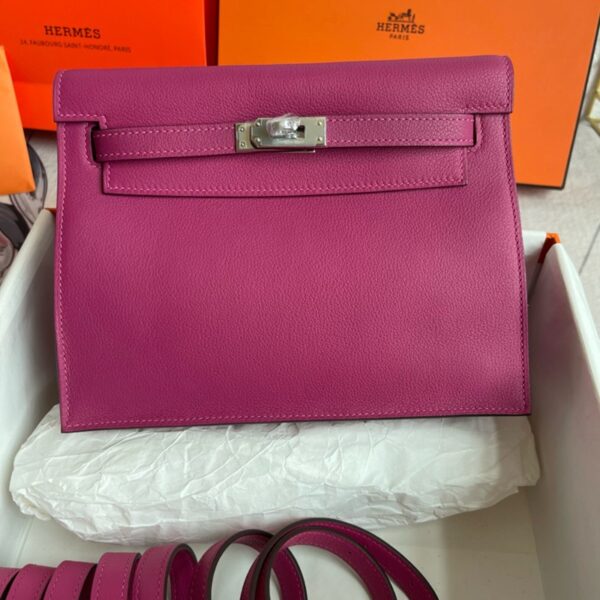 Hermes Kelly Danse 22cm Bag Evercolor Leather