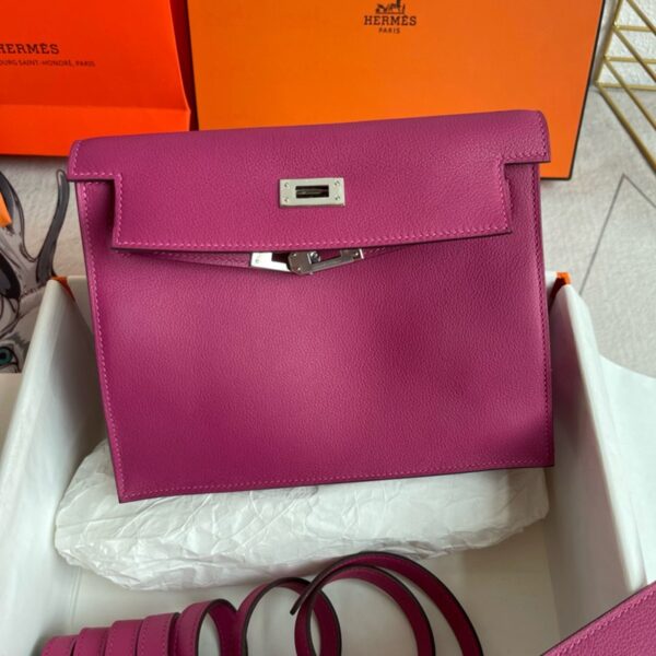 Hermes Kelly Danse 22cm Bag Evercolor Leather