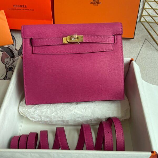 Hermes Kelly Danse 22cm Bag Evercolor Leather