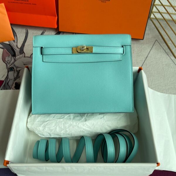 Hermes Kelly Danse 22cm Bag Evercolor Leather