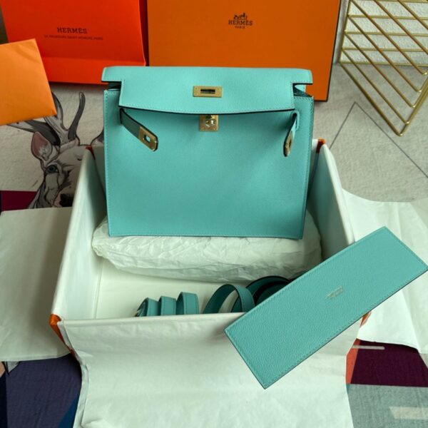 Hermes Kelly Danse 22cm Bag Evercolor Leather