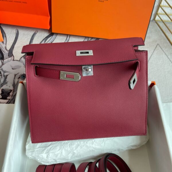 Hermes Kelly Danse 22cm Bag Evercolor Leather