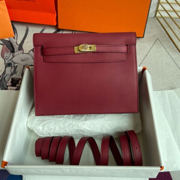 Hermes Kelly Danse 22cm Bag Evercolor Leather
