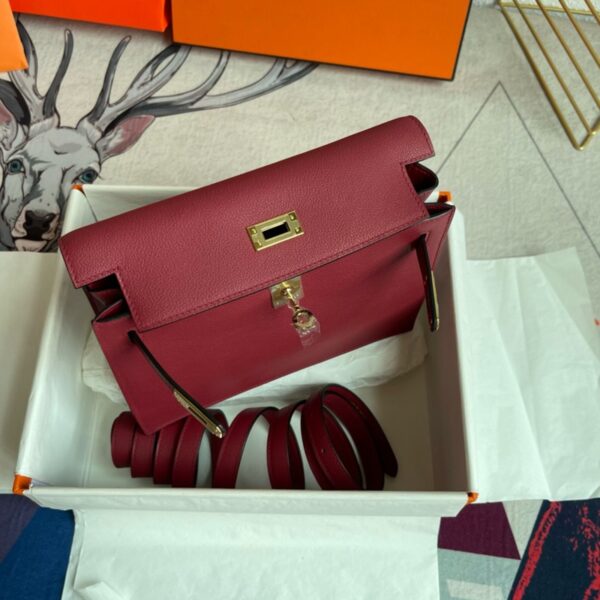 Hermes Kelly Danse 22cm Bag Evercolor Leather