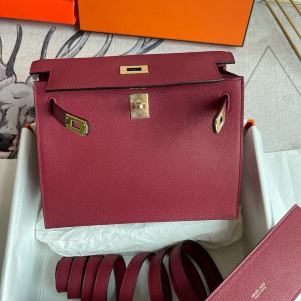 Hermes Kelly Danse 22cm Bag Evercolor Leather