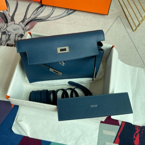 Hermes Kelly Danse 22cm Bag Evercolor Leather