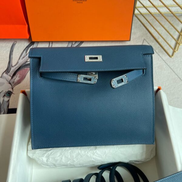 Hermes Kelly Danse 22cm Bag Evercolor Leather