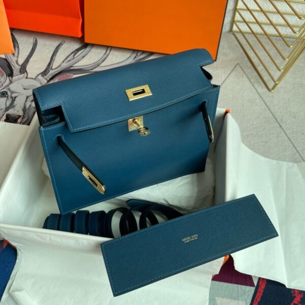 Hermes Kelly Danse 22cm Bag Evercolor Leather