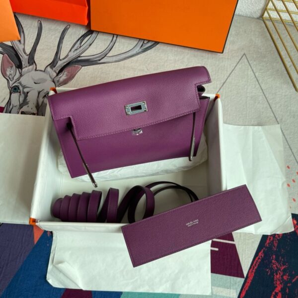 Hermes Kelly Danse 22cm Bag Evercolor Leather