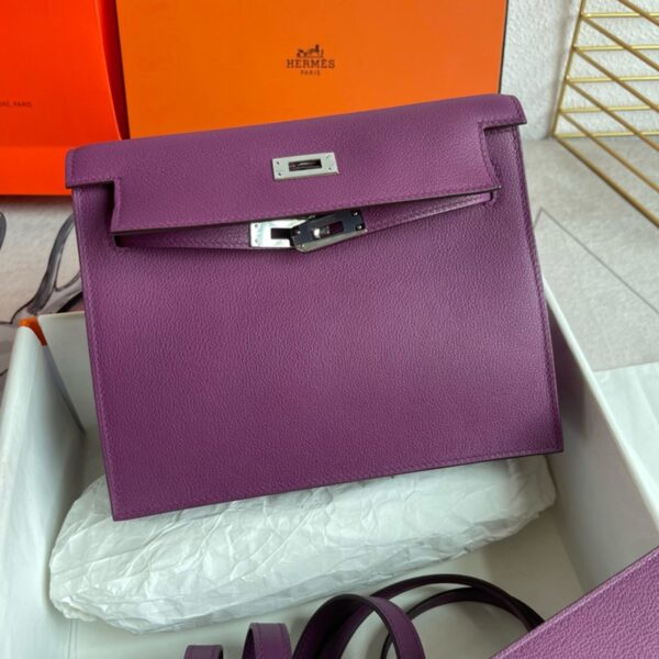 Hermes Kelly Danse 22cm Bag Evercolor Leather