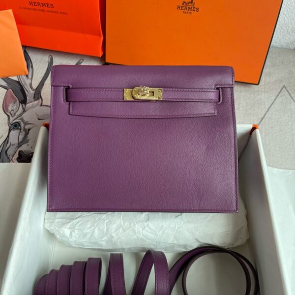 Hermes Kelly Danse 22cm Bag Evercolor Leather
