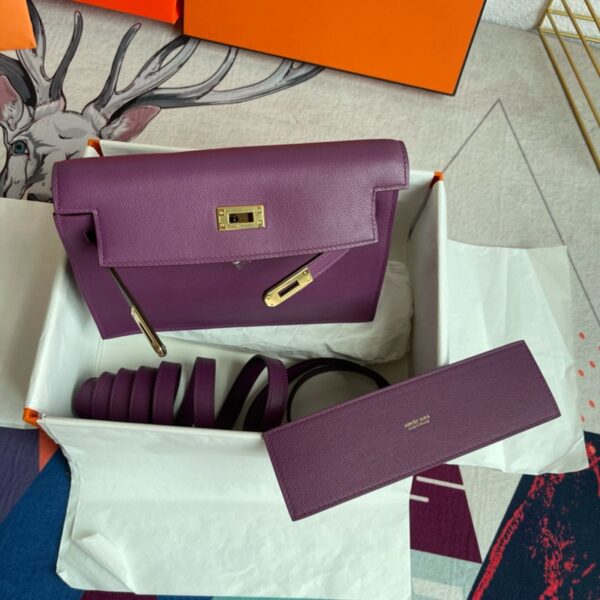 Hermes Kelly Danse 22cm Bag Evercolor Leather