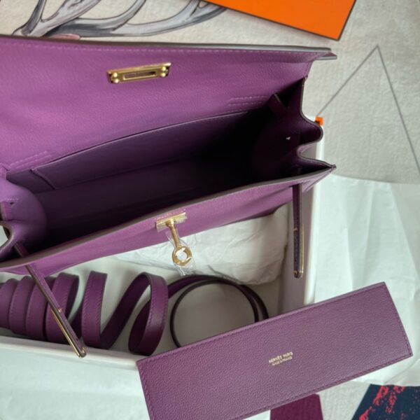 Hermes Kelly Danse 22cm Bag Evercolor Leather