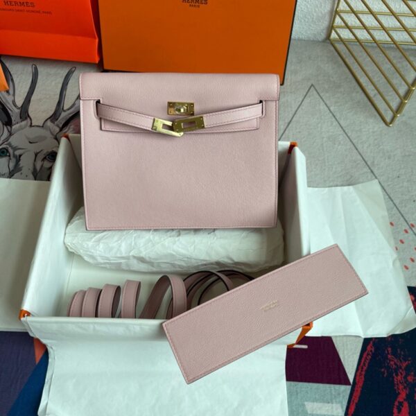 Hermes Kelly Danse 22cm Bag Evercolor Leather