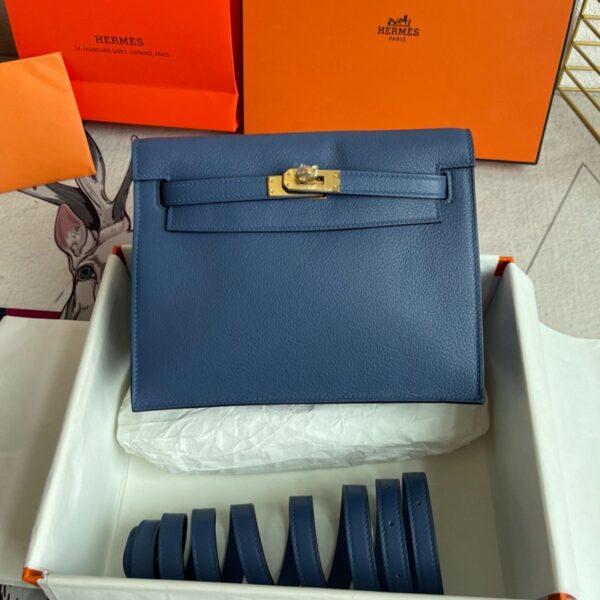 Hermes Kelly Danse 22cm Bag Evercolor Leather