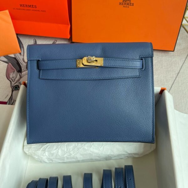Hermes Kelly Danse 22cm Bag Evercolor Leather