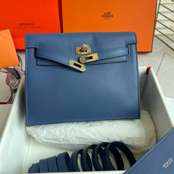 Hermes Kelly Danse 22cm Bag Evercolor Leather