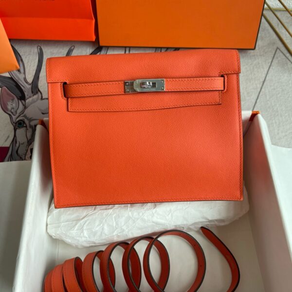 Hermes Kelly Danse 22cm Bag Evercolor Leather