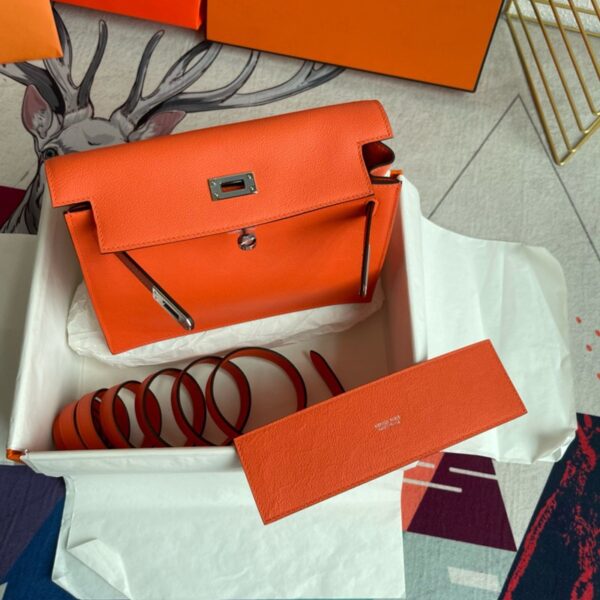 Hermes Kelly Danse 22cm Bag Evercolor Leather