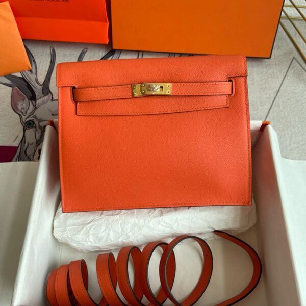 Hermes Kelly Danse 22cm Bag Evercolor Leather