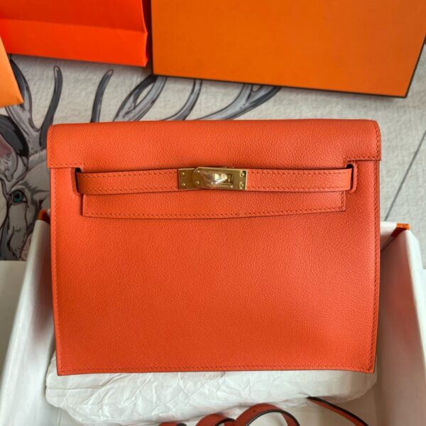 Hermes Kelly Danse 22cm Bag Evercolor Leather