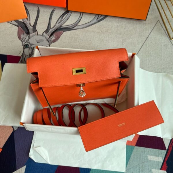 Hermes Kelly Danse 22cm Bag Evercolor Leather