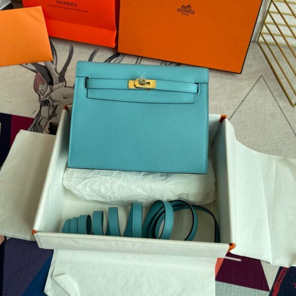 Hermes Kelly Danse 22cm Bag Evercolor Leather