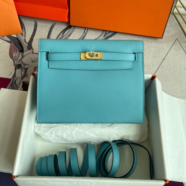 Hermes Kelly Danse 22cm Bag Evercolor Leather