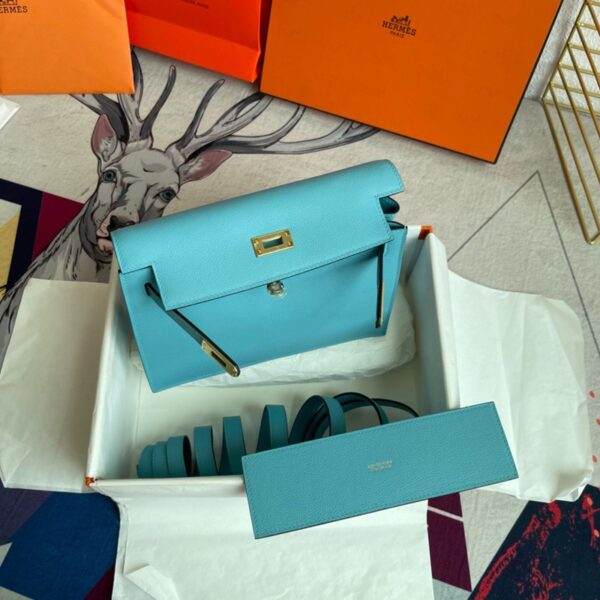 Hermes Kelly Danse 22cm Bag Evercolor Leather